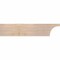 Ekena Millwork Huntington Smooth Rafter Tail, Douglas Fir, 5 1/2"W x 8"H x 36"L RFT06X08X36HUN00SDF - alternate 3